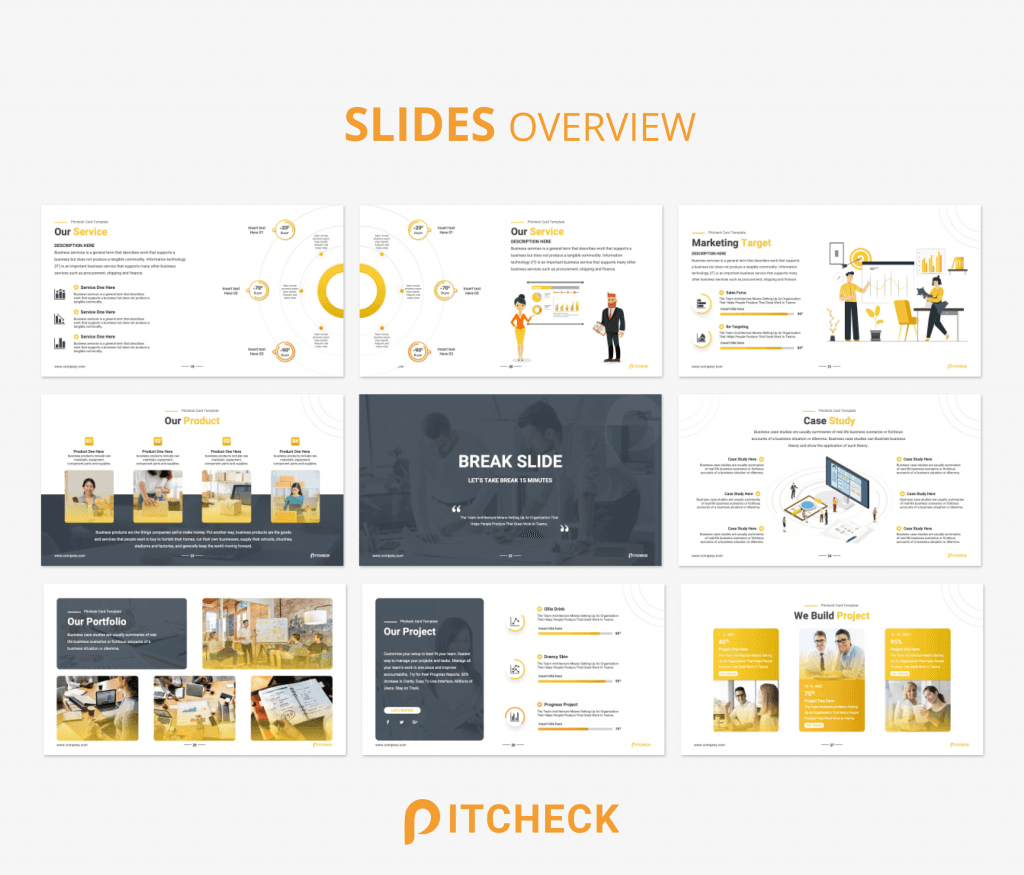 Pitcheck – Pitch Deck PowerPoint Presentation Template