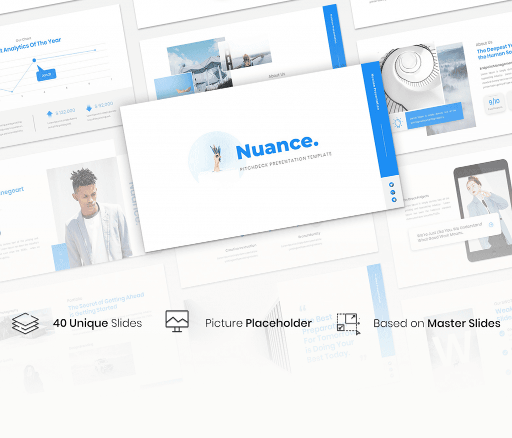 Nuance – Pitchdeck PowerPoint Template