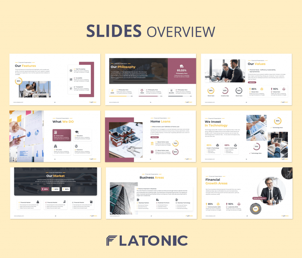 Flatonic – Financial PowerPoint Presentation Template