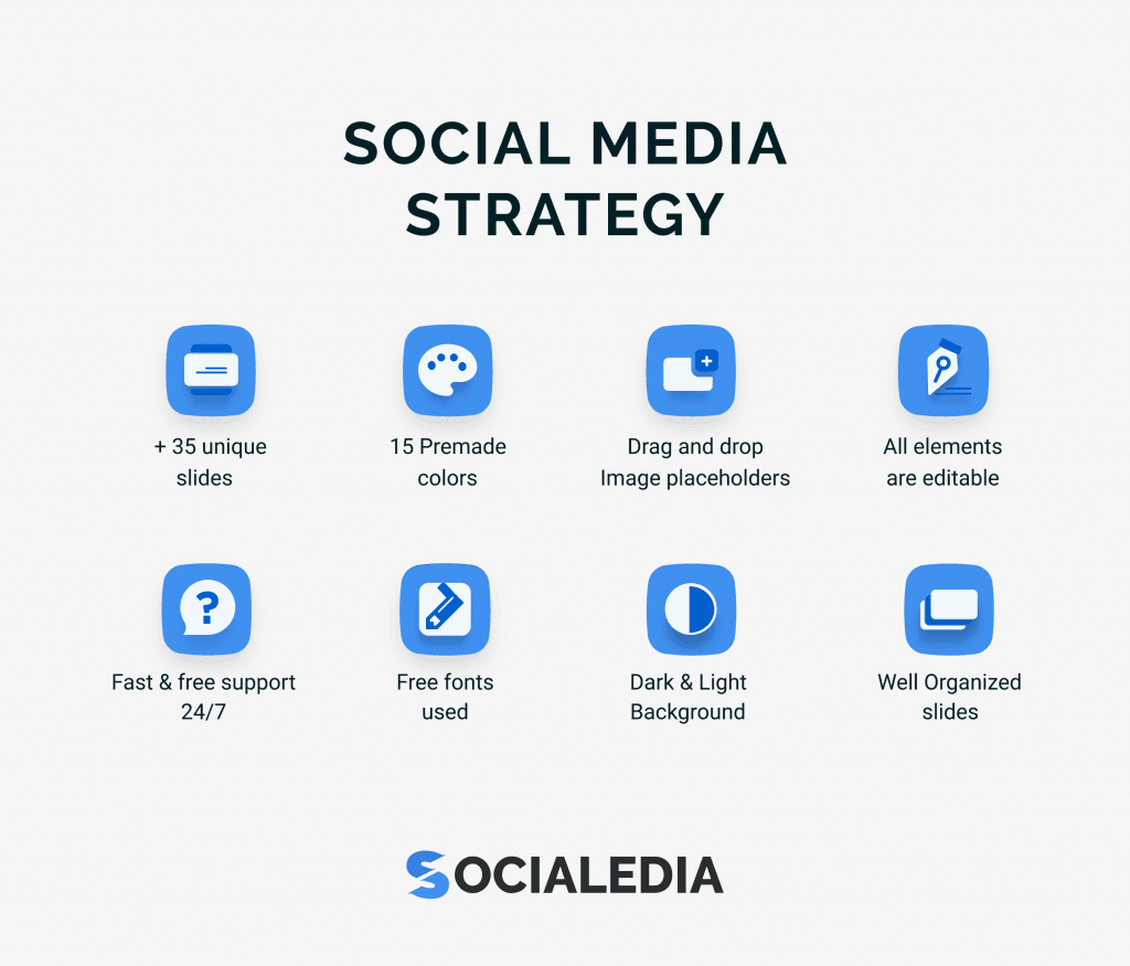 Socialedia - Social Media Strategy Presentation Template