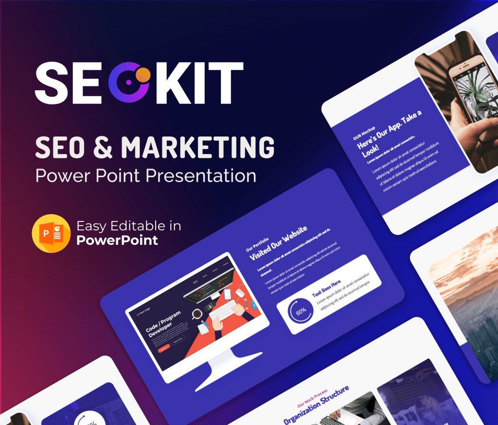 Seokit – SEO and Marketing PowerPoint Presentation Template