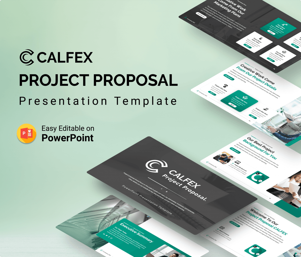 Calfex – Project Proposal PPT Presentation Template