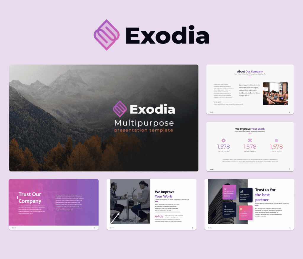 Exodia – Multipurpose PowerPoint Presentation Template