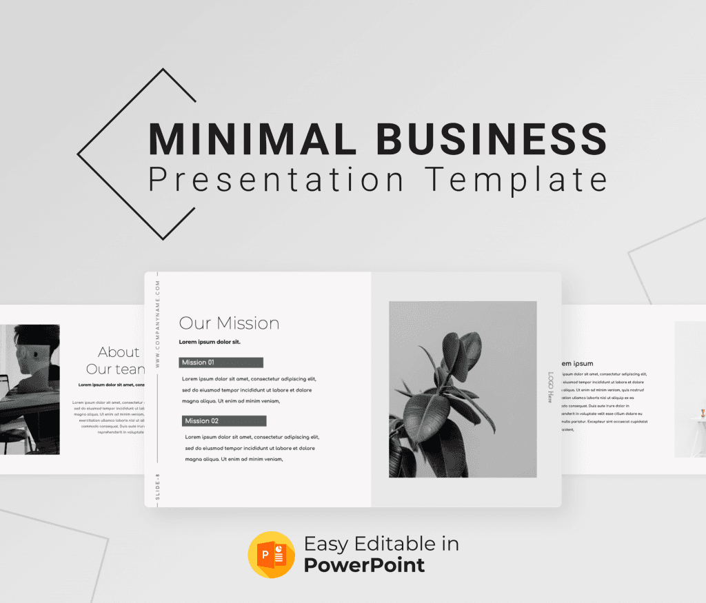 Minimal Business PowerPoint Presentation Template