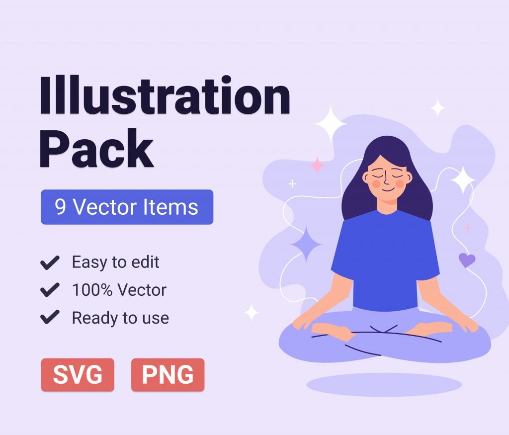 Illustration Pack Vector items