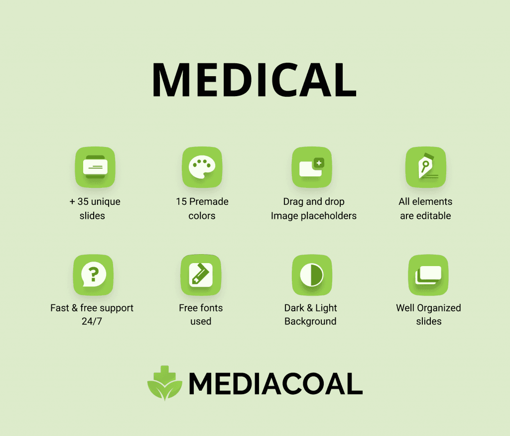 Mediacoal - Medical PowerPoint Presentation Template
