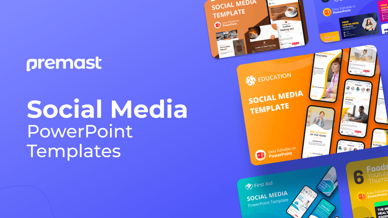 6 Social Media Templates you can design with PowerPoint!