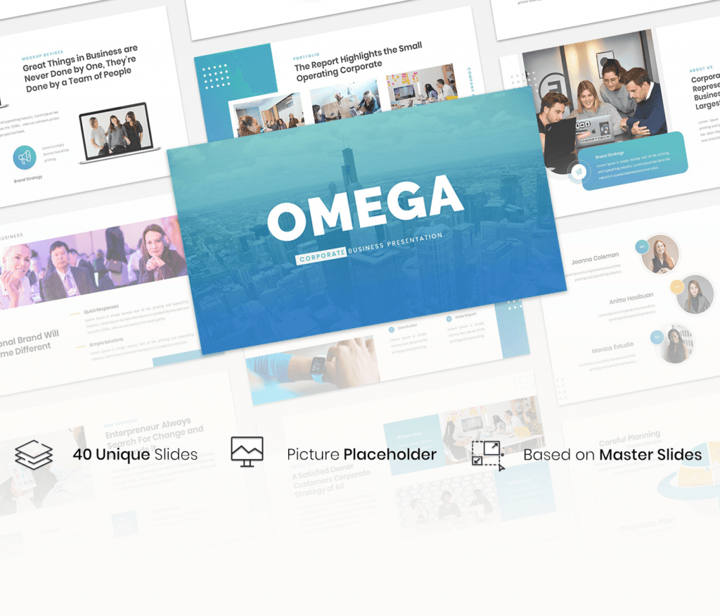 Omega – Corporate Business Google Slides Template