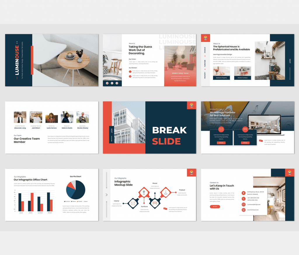 4 in 1 Business Bundle Pack-PowerPoint Presentation Template