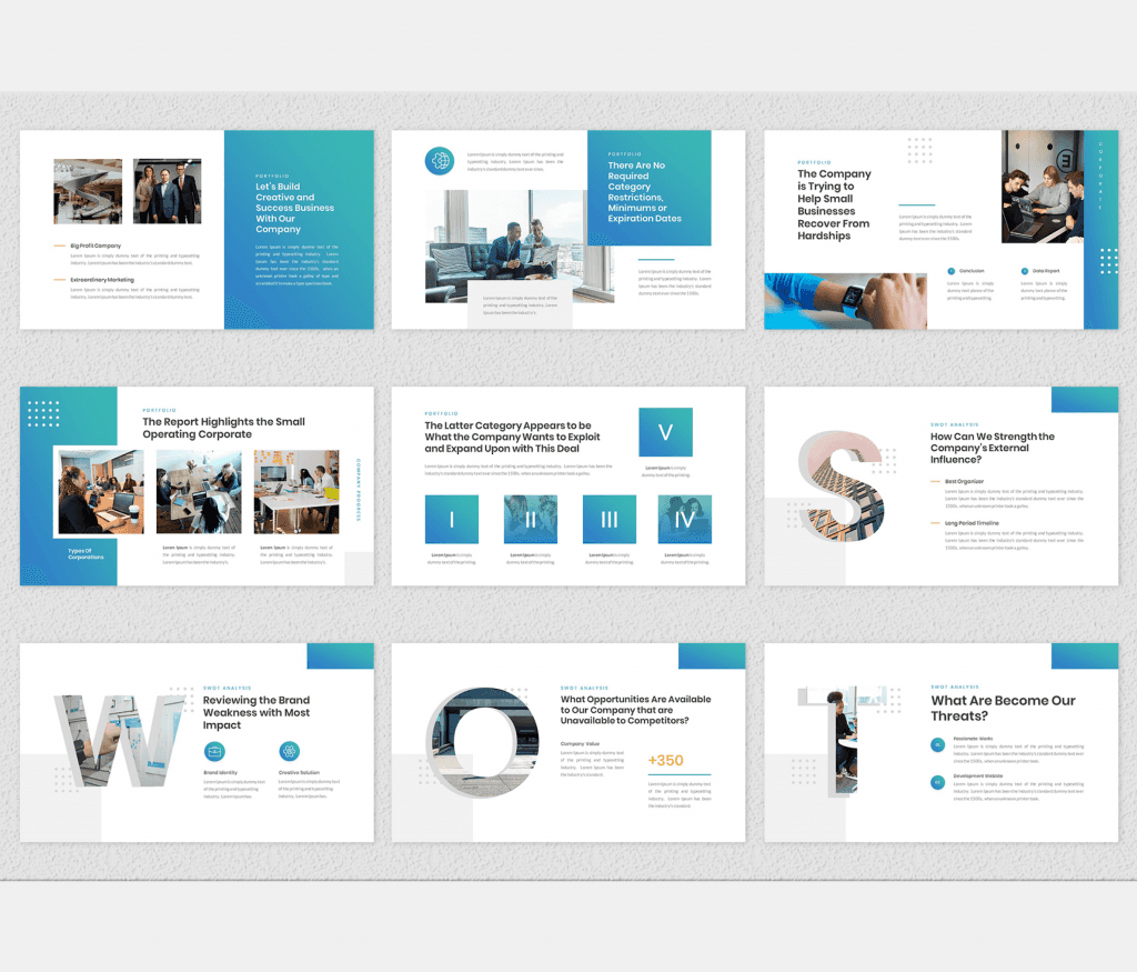 Omega – Corporate Business PowerPoint Template