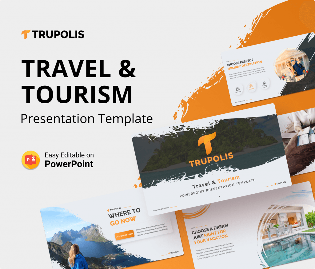Trupolis - Travel & Tourism PowerPoint Presentation Template