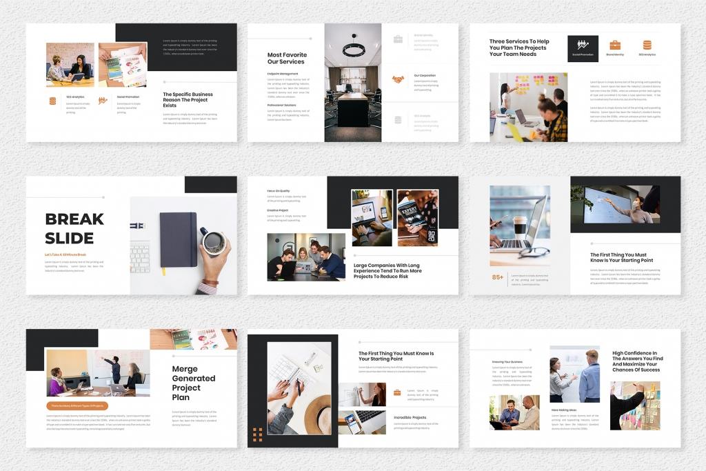 Accelerate – Project Plan Google Slides Template