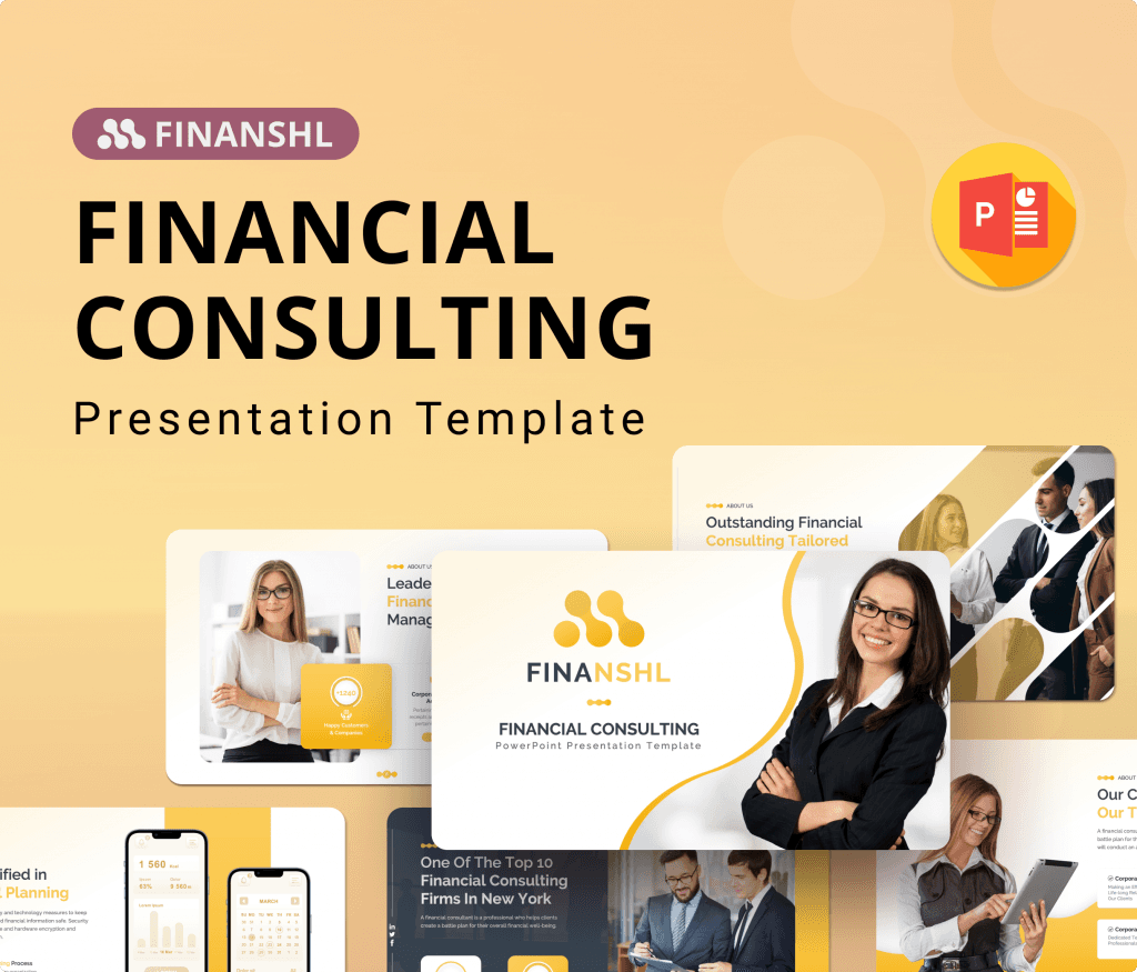 Finanshl - financial Consulting Proposal PowerPoint Presentation Template