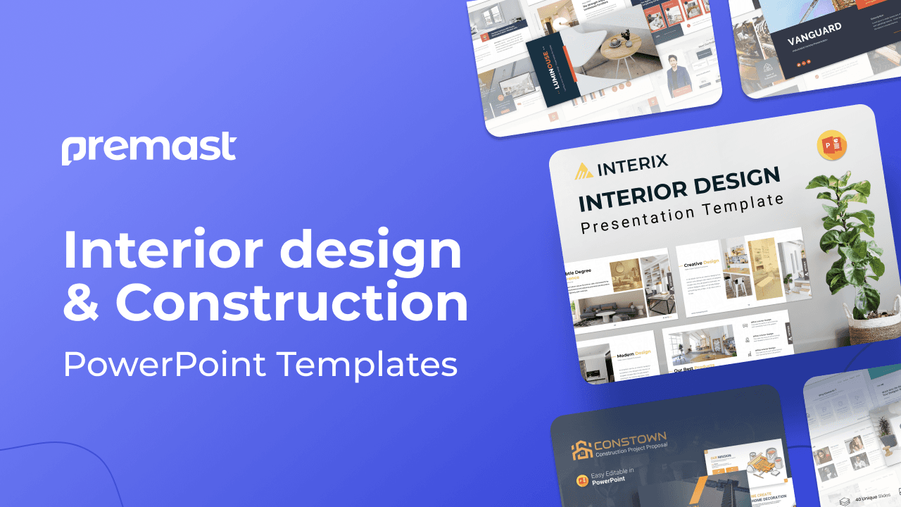 Interior Design & Constrattions PowerPoint Presentations Templates