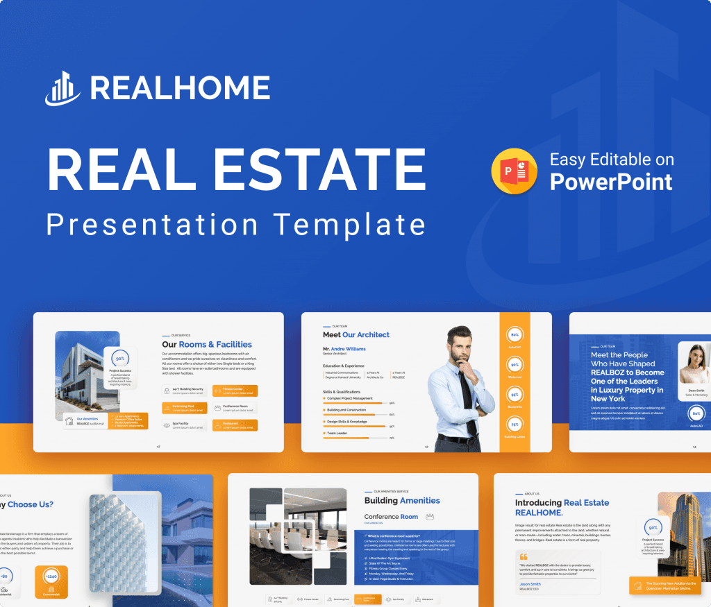 RealHome - Real Estate PowerPoint Presentation Template