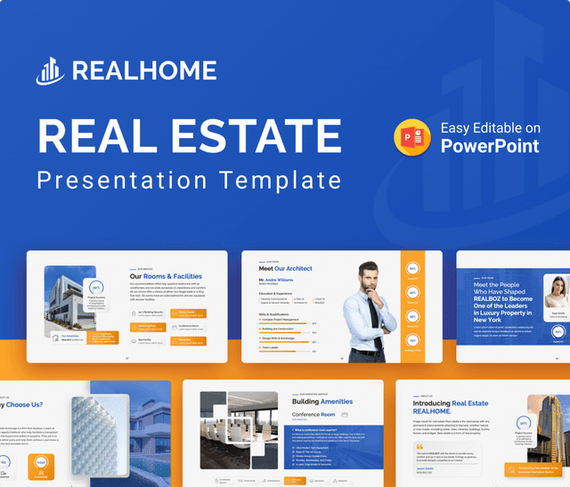 RealHome – Real Estate PowerPoint Presentation Template