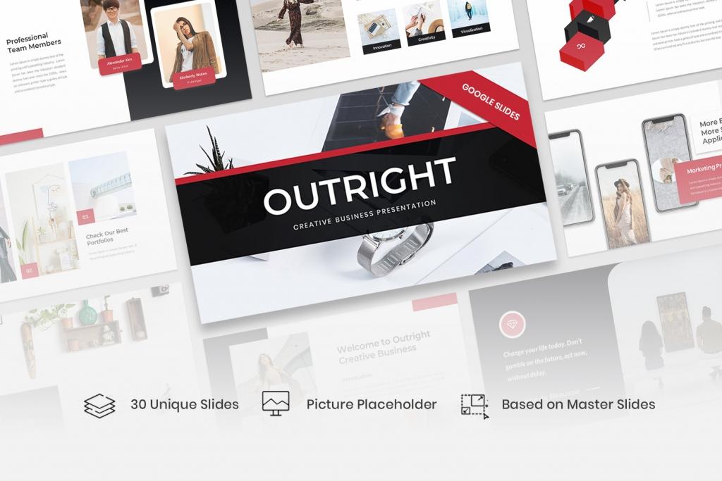 Outright – Creative Business Google Slides Template
