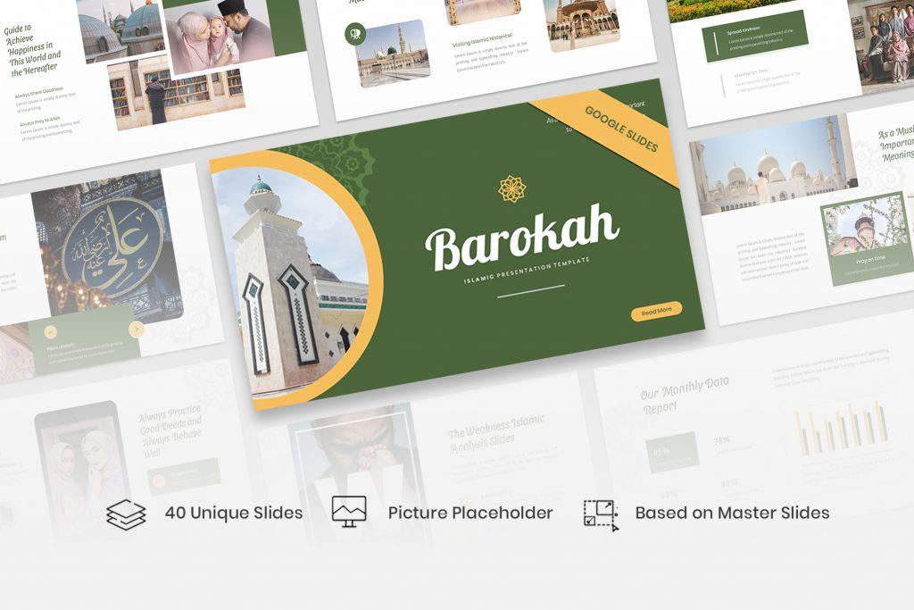 Barokah – Islamic Google Slides Template