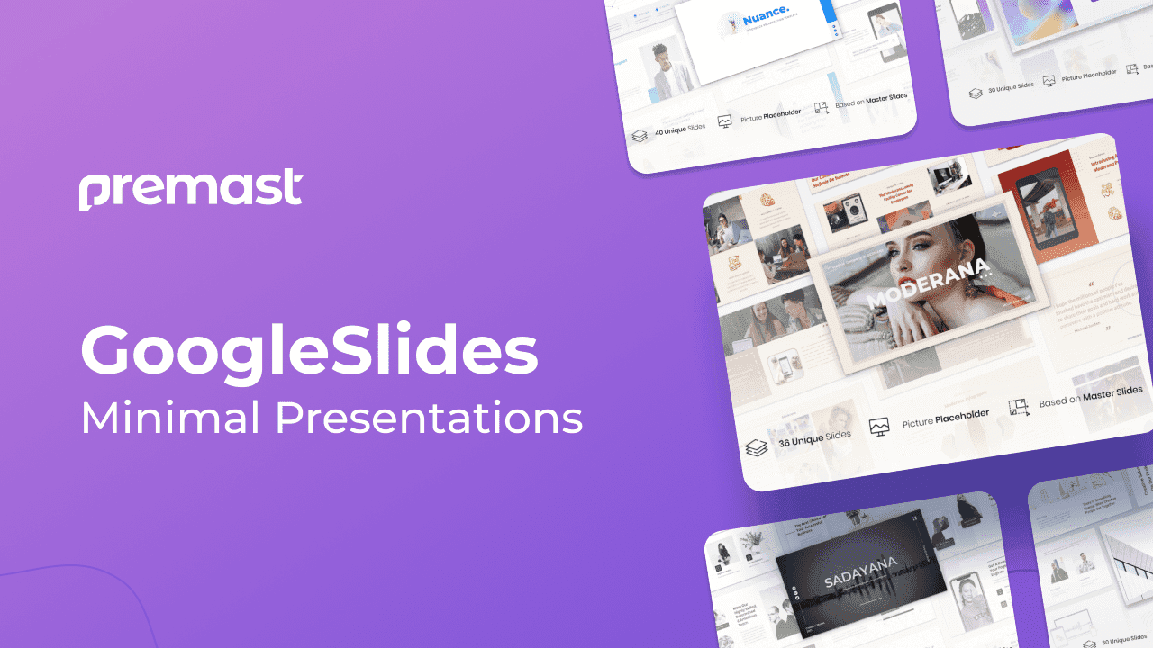 Google Slides Minimal Presentations Templates