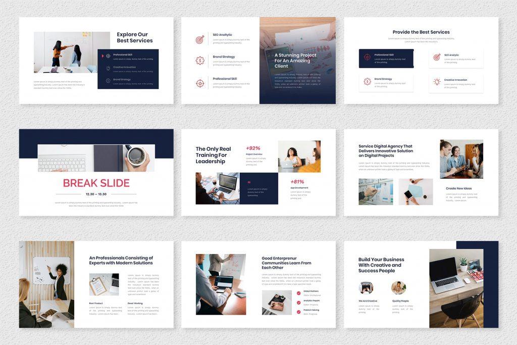 Infinity - Business Proposal PowerPoint Template