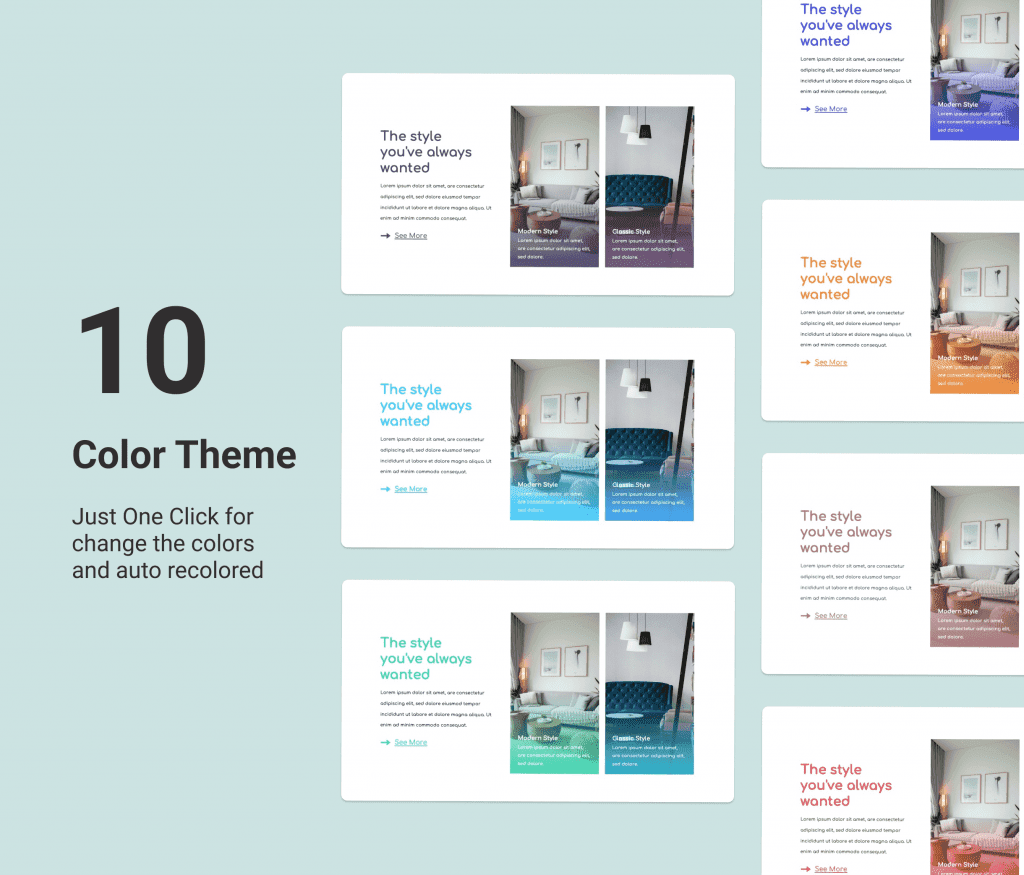 Sweet Home - Interior Design PowerPoint Template