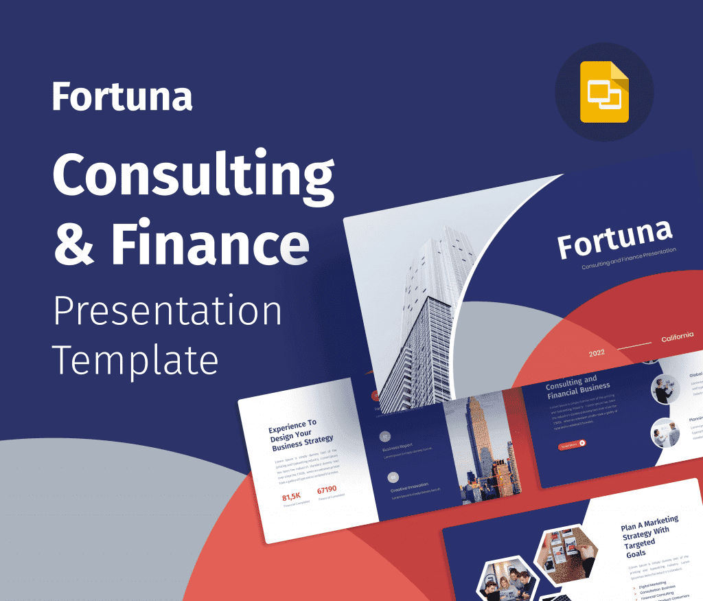 Fortuna – Consulting &amp; Finance Google Slides Template