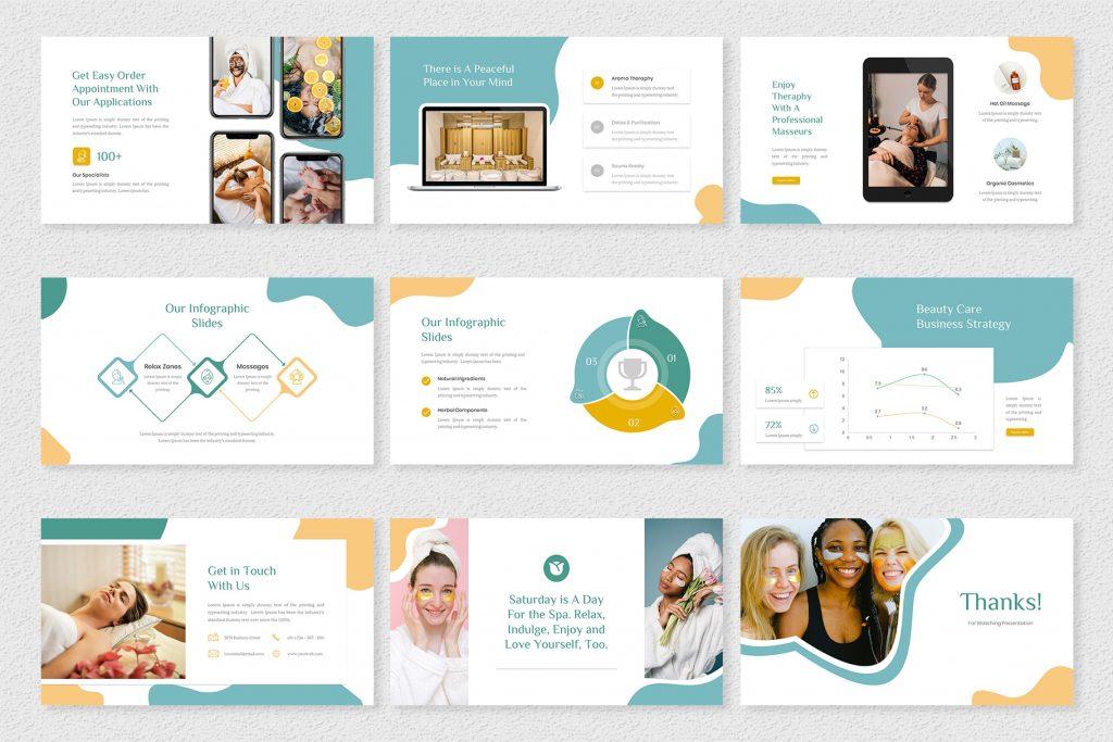 Ariani - SPA &amp; Beauty PowerPoint Template