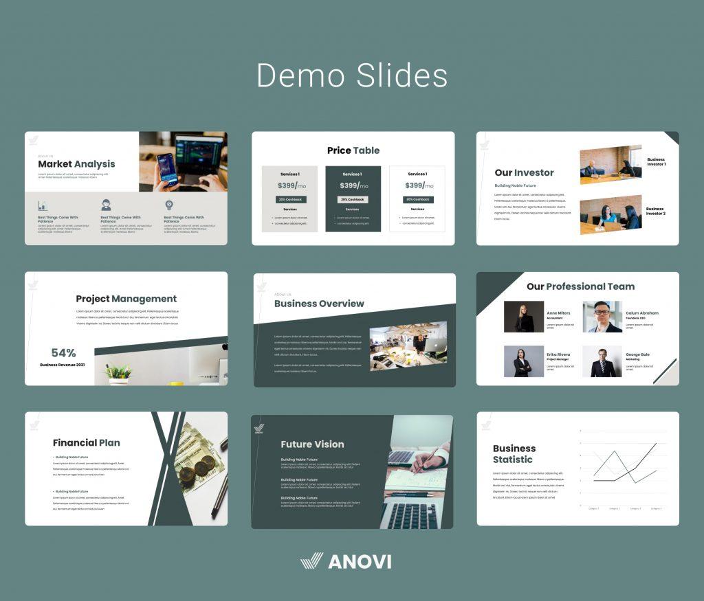 Anovi- Corporate Business PowerPoint Presentation Template