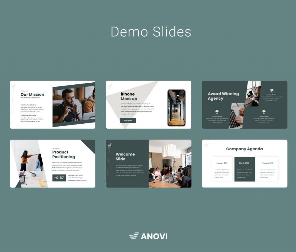 Anovi- Corporate Business PowerPoint Presentation Template