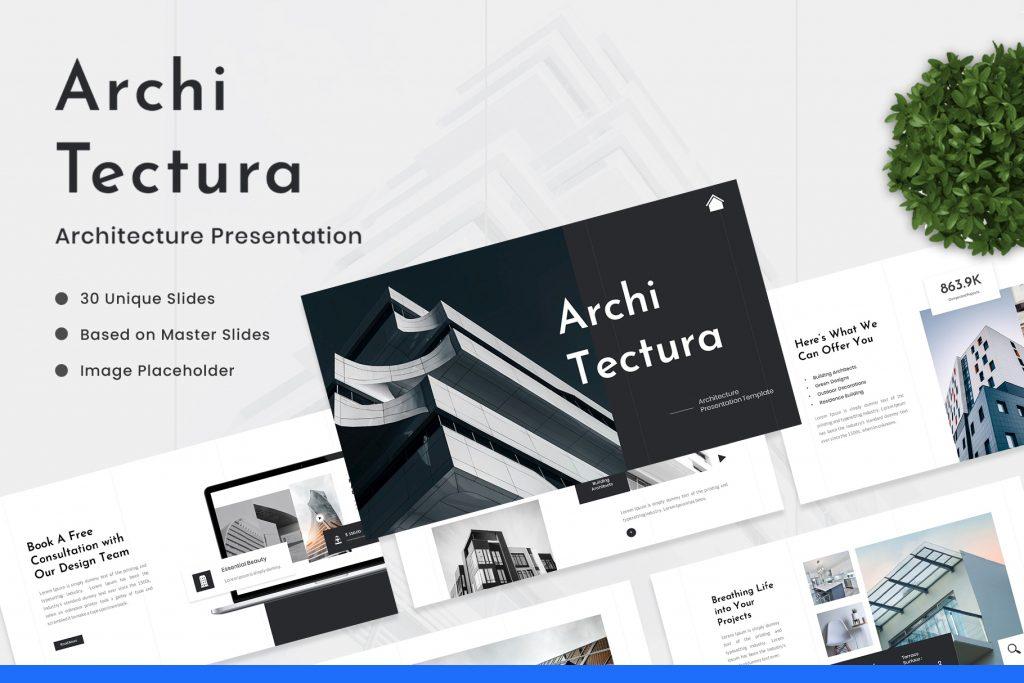 Architectura – Architecture Google Slides Template