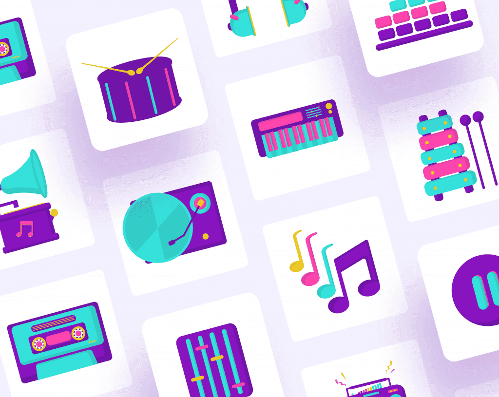Music icons Pack