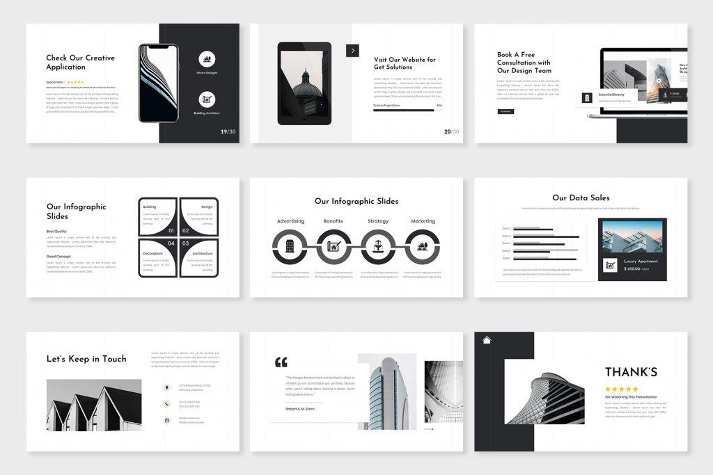 Architectura – Architecture PowerPoint Template