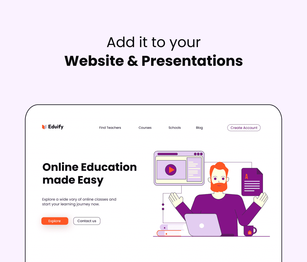 Eduify – 15 Education Illustration Pack