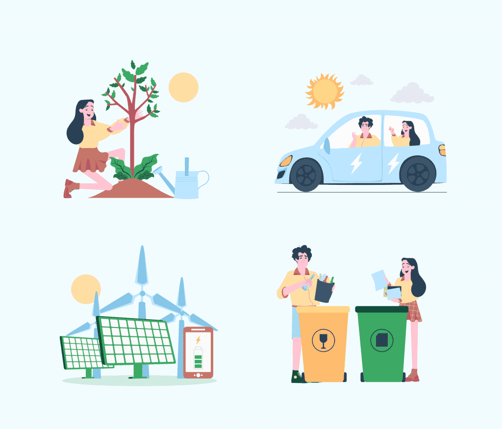 Ecology Illustrations Pack