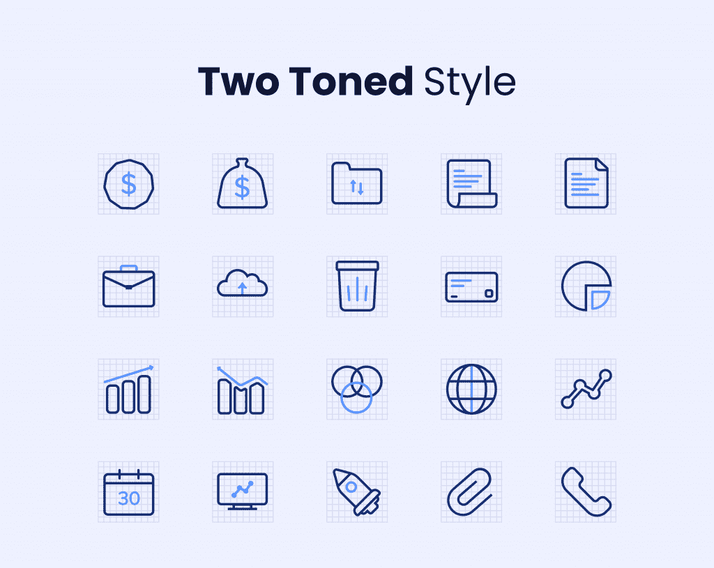 Business & Finance Icon Set