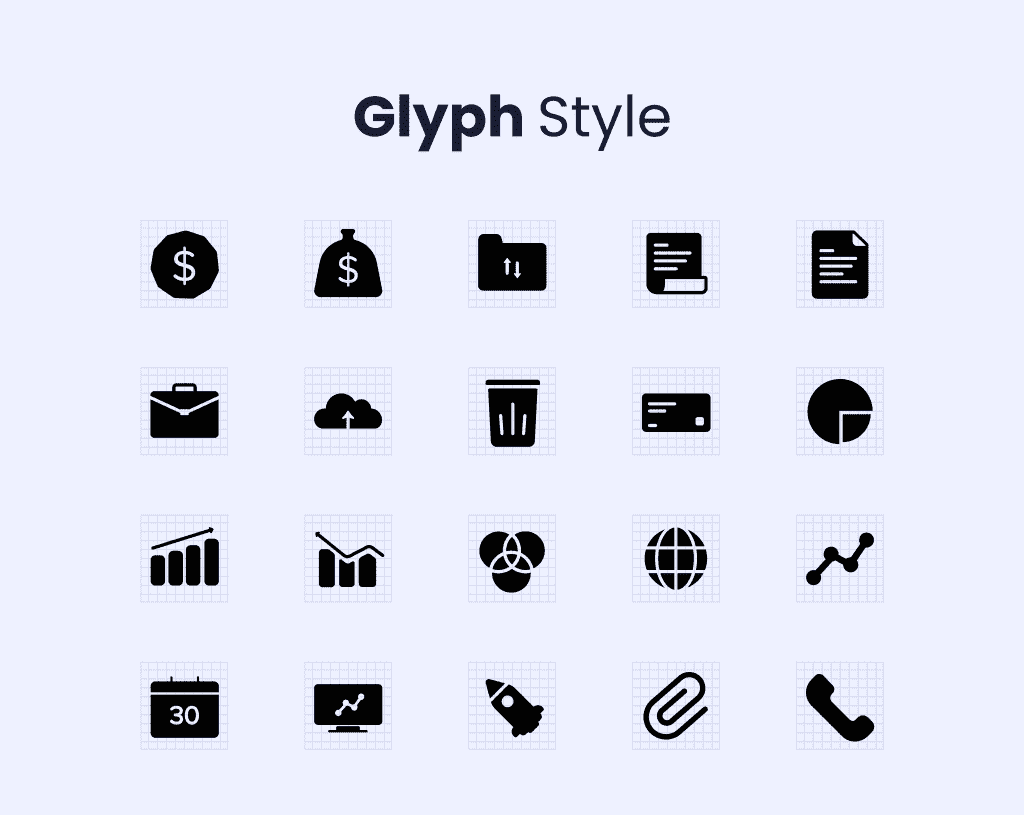 Business & Finance Icon Set