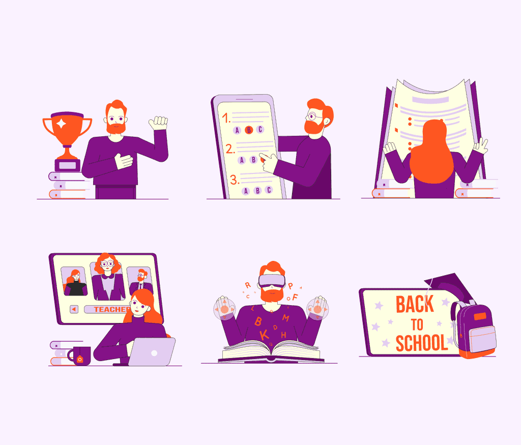 Eduify – 15 Education Illustration Pack