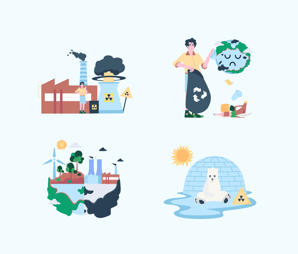 Ecology Illustrations Pack