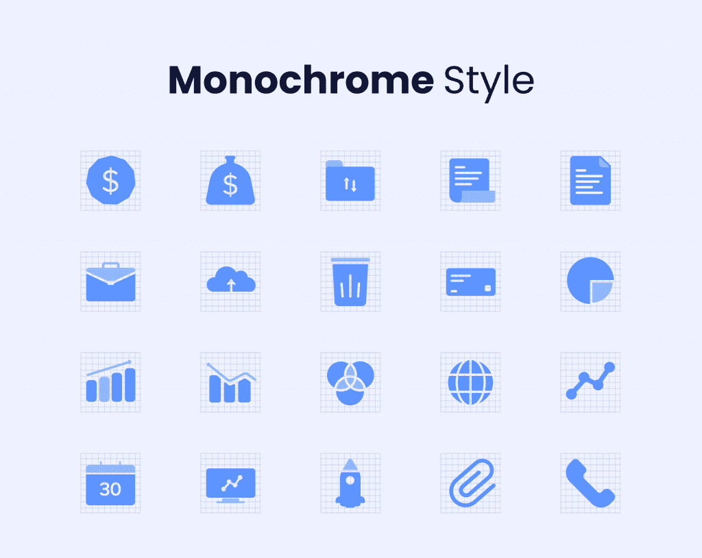 Business & Finance Icon Set