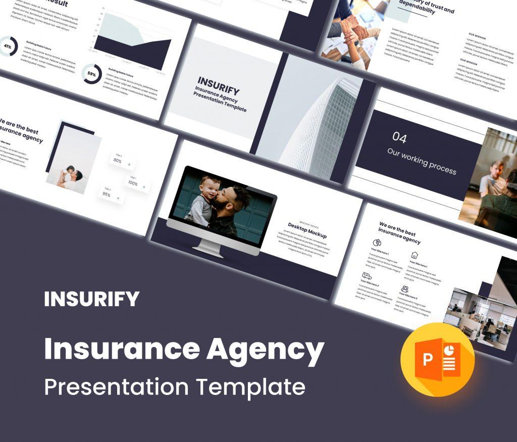 INSURIFY - Insurance Agency Presentation Template