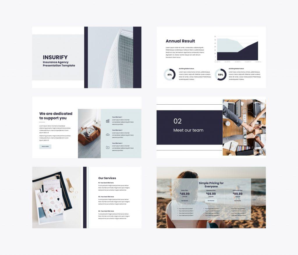 INSURIFY - Insurance Agency Presentation Template