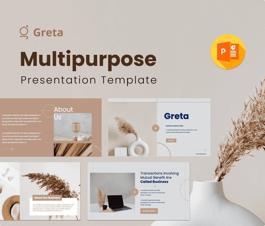 Greta - Multipurpose Presentation Template