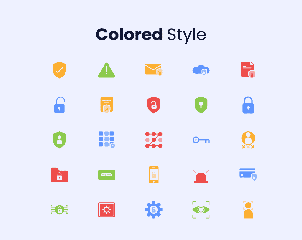 Safety & Security Icon Set