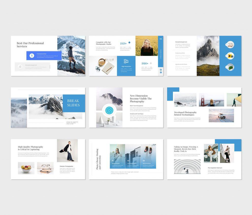 Vision - Photography &amp; Portfolio PowerPoint Template