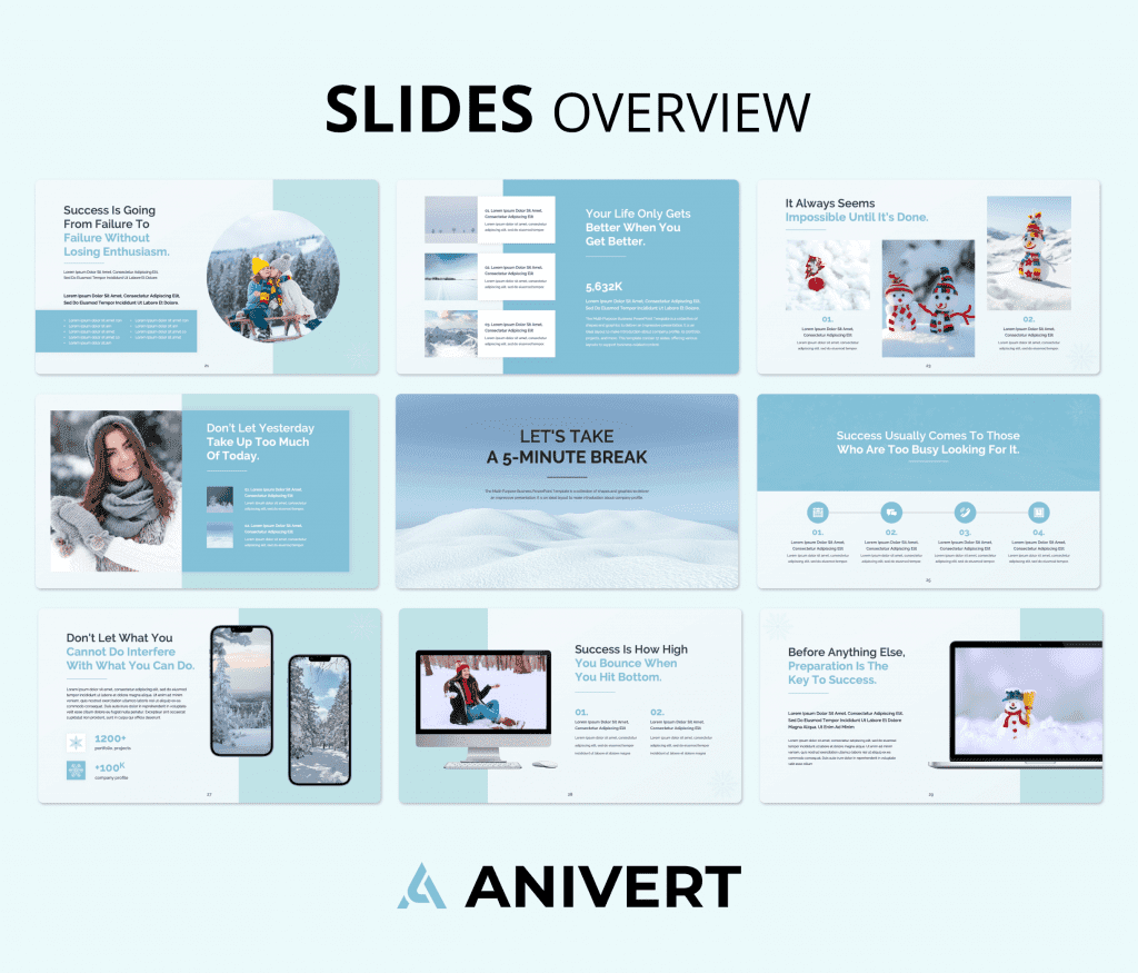 Anivert - Multipurpose PowerPoint Presentation Template