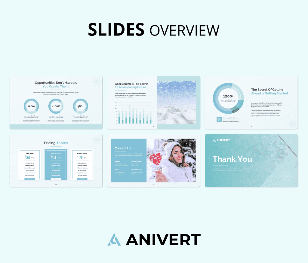 Anivert - Multipurpose PowerPoint Presentation Template