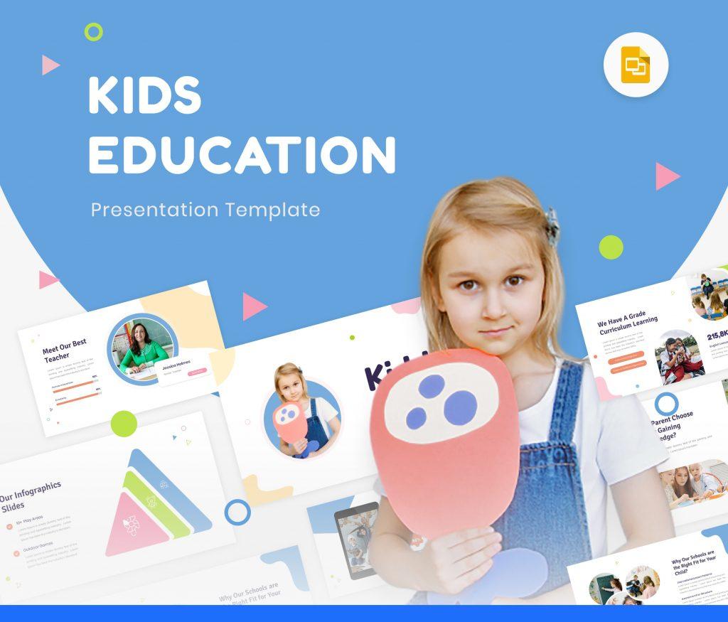 Kidda - Kids Education Google Slides Template