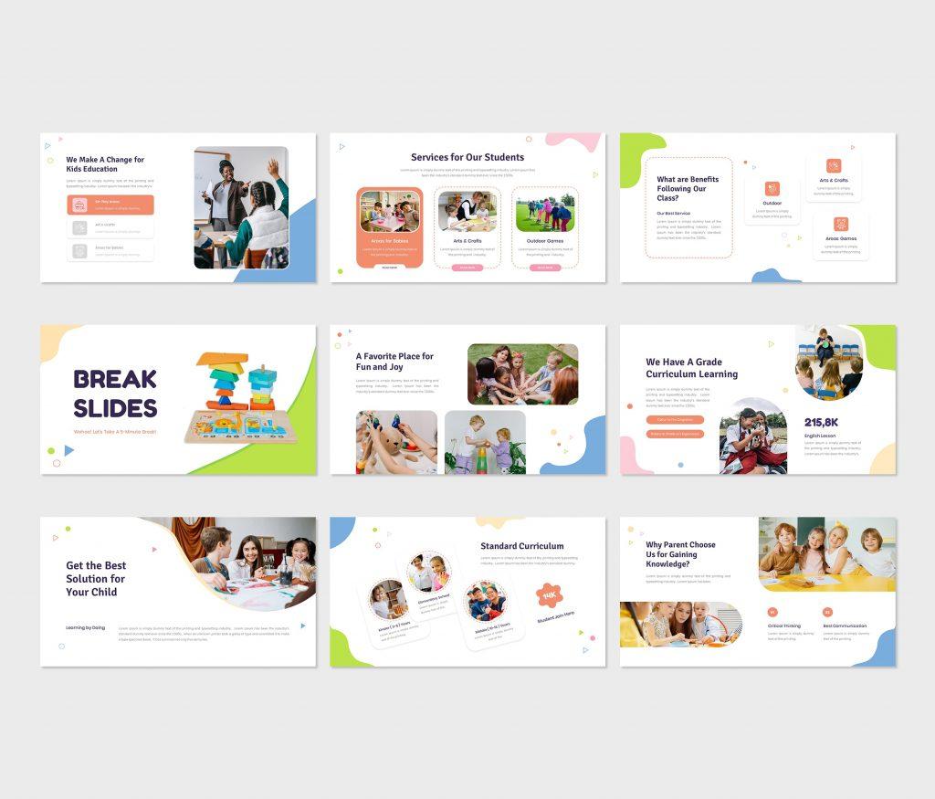 Kidda - Kids Education PowerPoint Template
