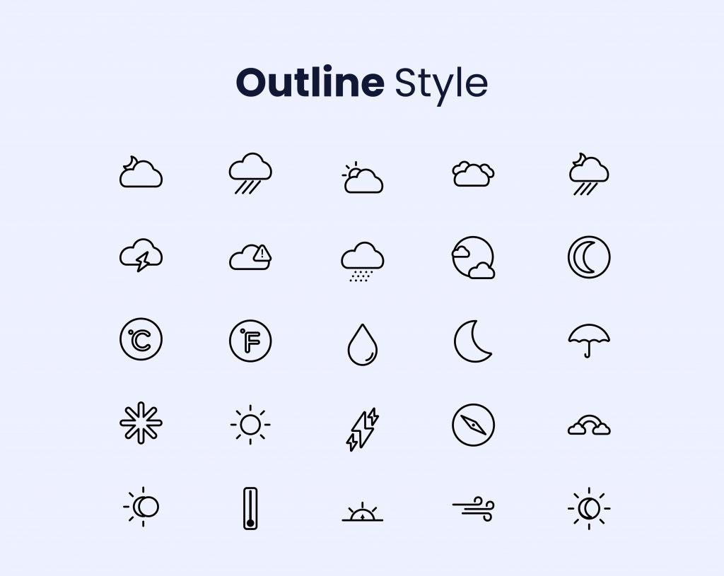 Weather Icon Set