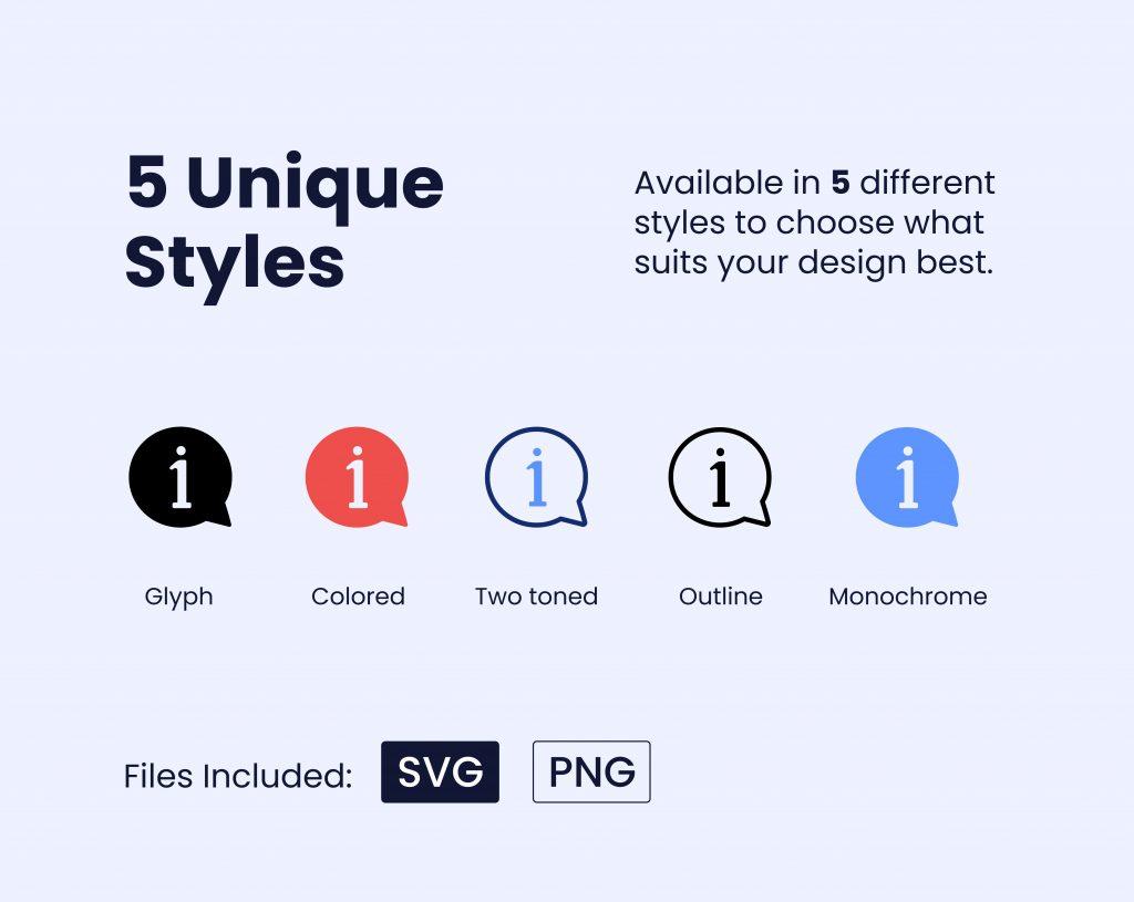 Support & Reviews Icon Set